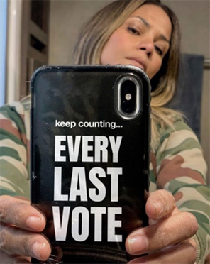 >マドンナらセレブが「#everyvotecounts」（すべての票をカウント）の声を上げる　トランプ大統領の集計停止訴訟を非難
