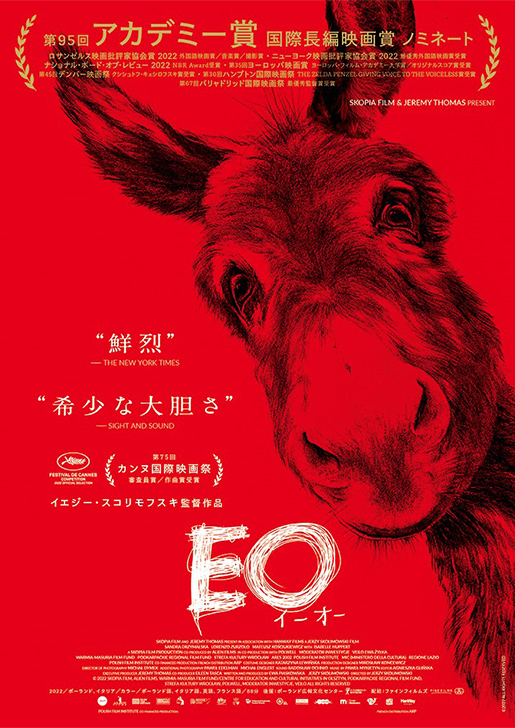 「EO　イーオー」ロバが放浪の旅で見る人間社会を映し出す鮮烈な映像体験