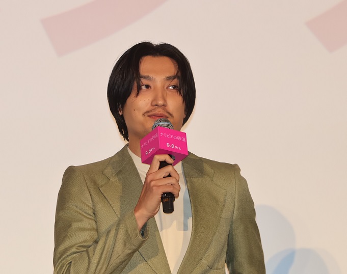 「ナミビアの砂漠」ジャパンプレミア 山中瑤子監督、河合優実、金子大地、寛一郎登壇