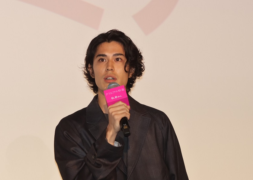 「ナミビアの砂漠」ジャパンプレミア 山中瑤子監督、河合優実、金子大地、寛一郎登壇