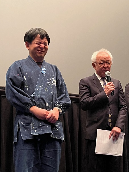 映画「新居浜ひかり物語 青いライオン」新居浜先行公開記念舞台挨拶