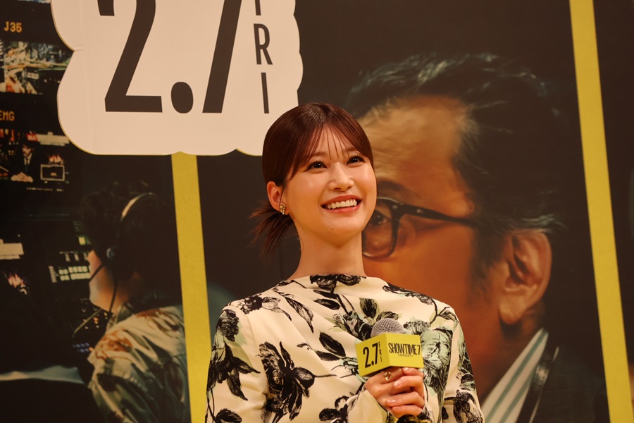 映画「ショウタイムセブン」ジャパンプレミア 阿部寛、生見愛瑠、吉田鋼太郎、Perfume、渡辺一貴監督登壇