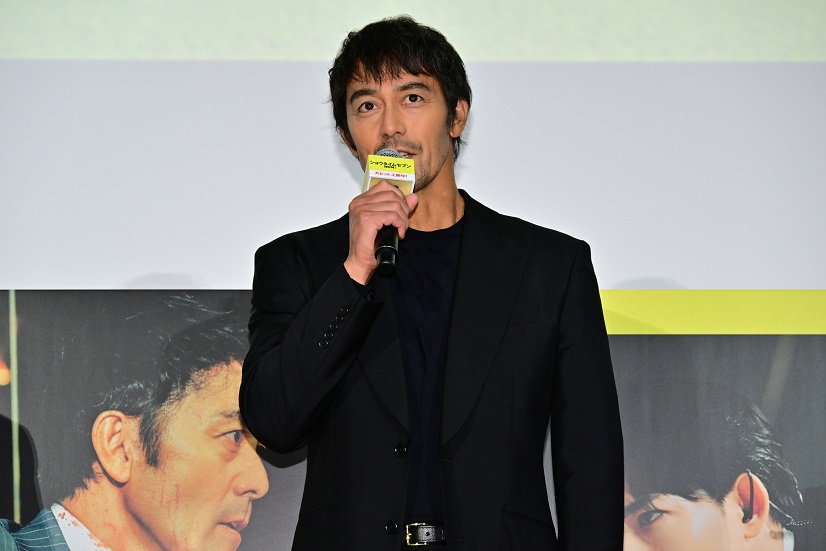 映画「ショウタイムセブン」大ヒット御礼舞台挨拶 阿部寛、竜星涼、井川遥登壇