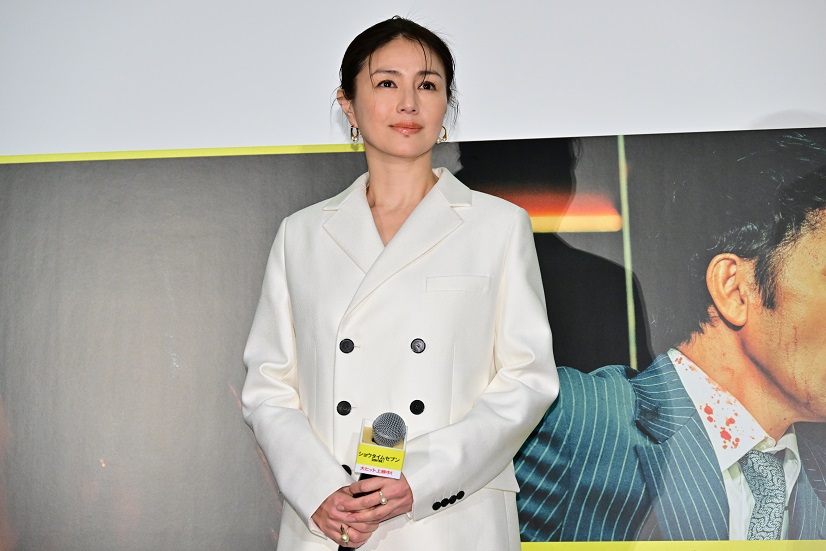 映画「ショウタイムセブン」大ヒット御礼舞台挨拶 阿部寛、竜星涼、井川遥登壇