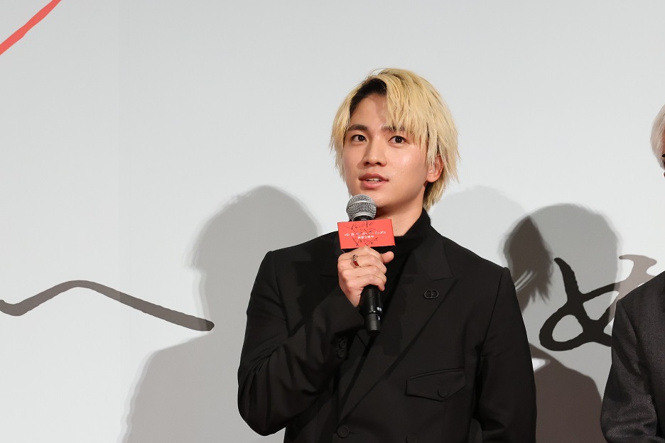 映画「ゆきてかへらぬ」公開記念舞台挨拶　広瀬すず、木戸大聖、岡田将生、キタニタツヤ、根岸吉太郎監督登壇