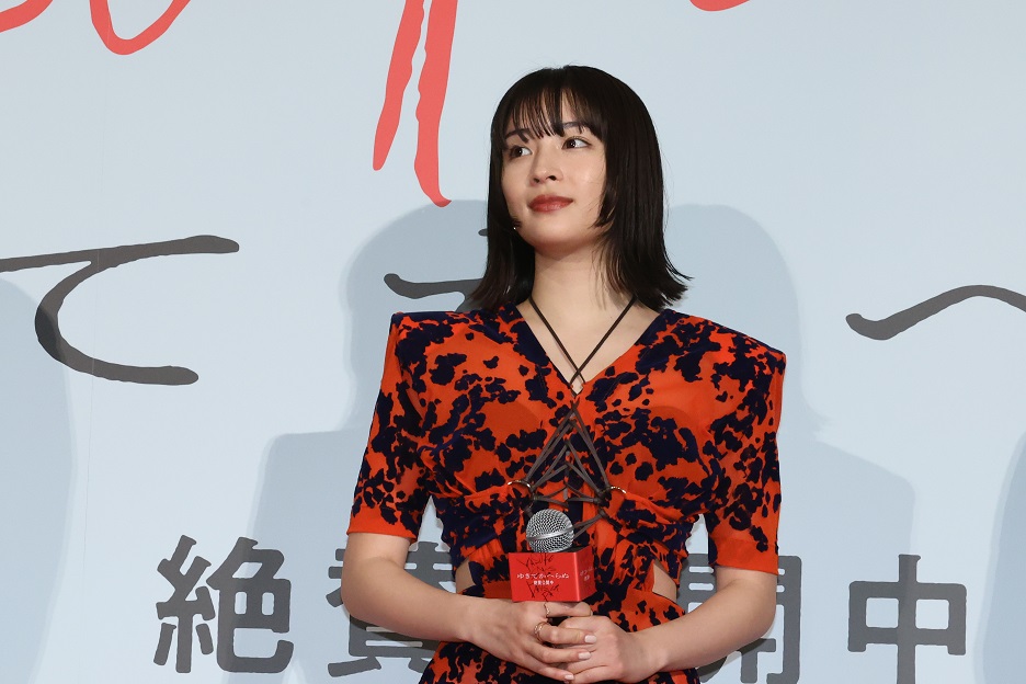 映画「ゆきてかへらぬ」公開記念舞台挨拶　広瀬すず、木戸大聖、岡田将生、キタニタツヤ、根岸吉太郎監督登壇