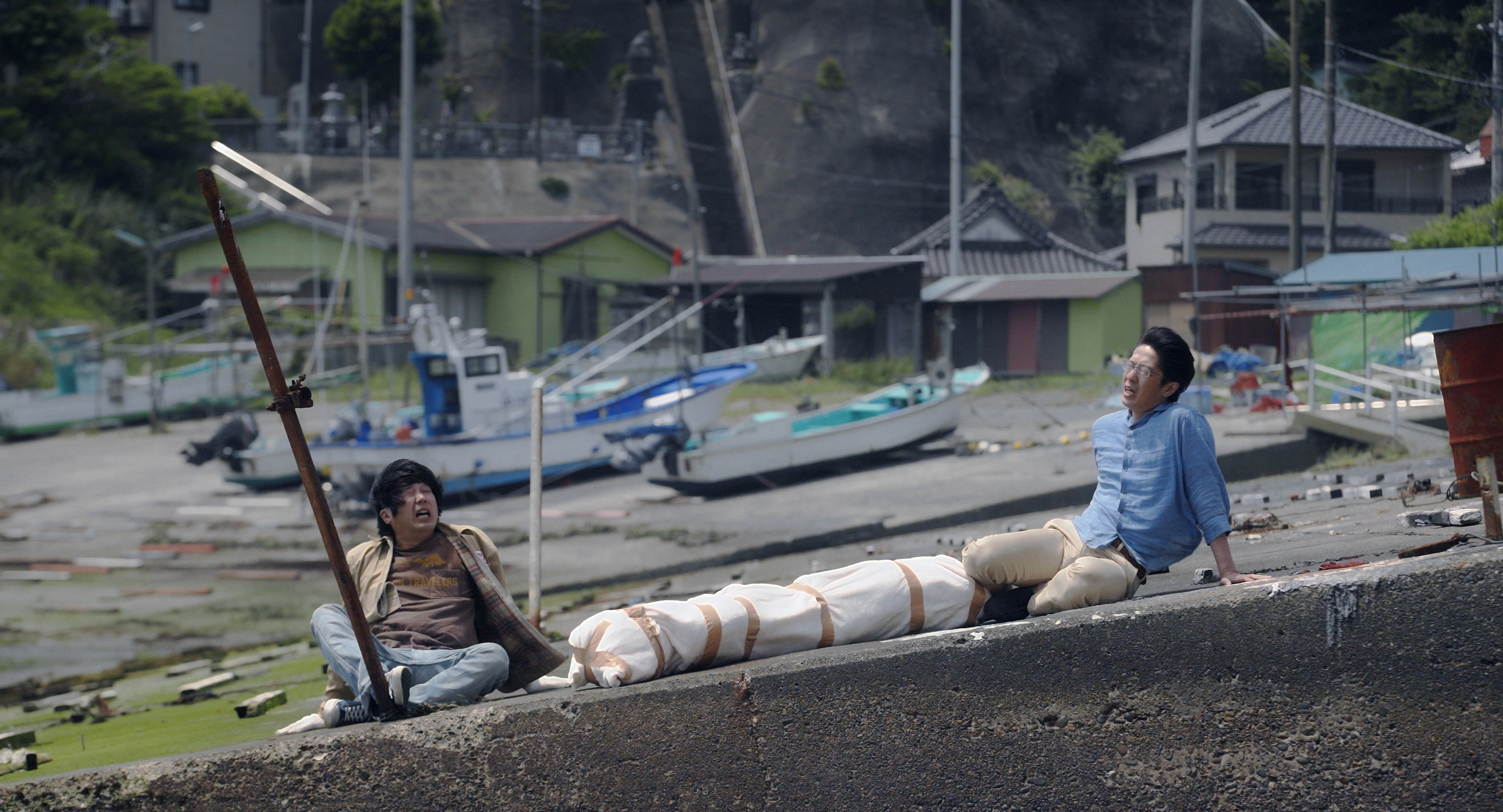 映画「北浦兄弟」　初日舞台挨拶　辻野正樹監督、中野マサアキ、大塚ヒロタほかキャスト登壇