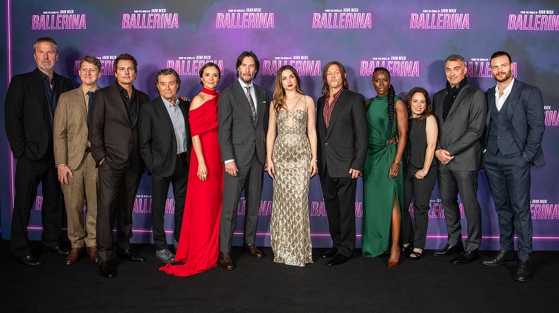 シリーズ最新作「バレリーナ：The World of John Wick」 　ワールドプレミアにアナ・デ・アルマス、キアヌ・リーブス登場