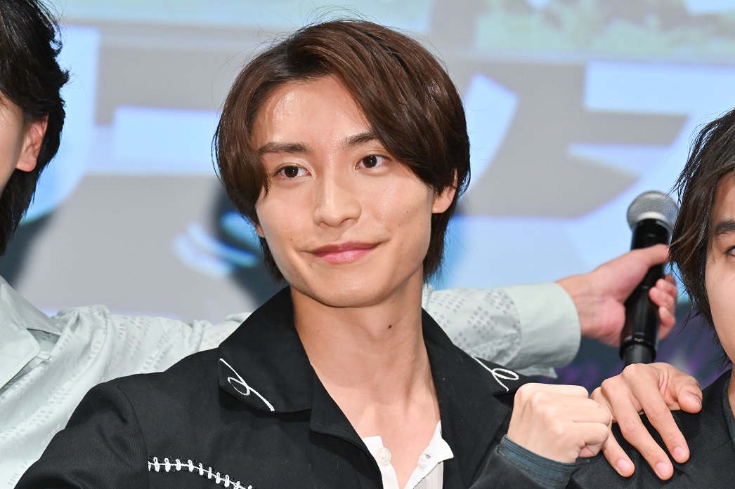 「劇場版 スメルズ ライク グリーン スピリット」完成披露上映会　荒木飛羽、曽野舜太、藤本洸大、阿部顕嵐、中村中、澤田育子監督登壇