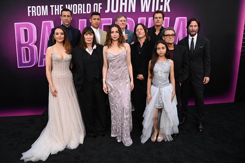 映画「バレリーナ：The World of John Wick」 LAプレミアにアナ・デ・アルマス、キアヌ・リーブス、レン・ワイズマン監督他キャスト・スタッフ集結