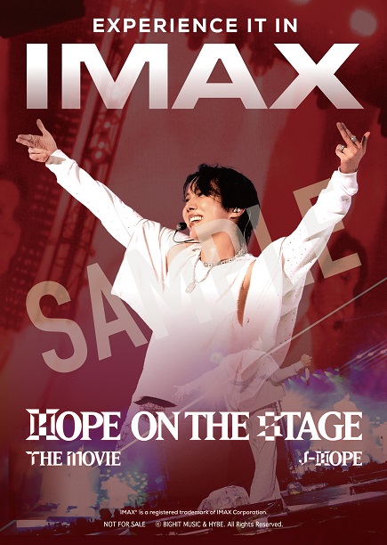 J-HOPEライブドキュメンタリー映画「j-hope Tour 'HOPE ON THE STAGE' THE MOVIE」11月3日IMAX1日限定プレミア上映開催