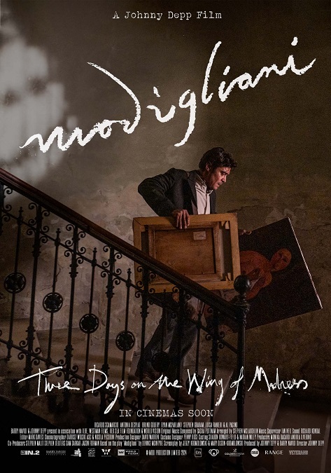 ジョニー・デップ約30年ぶりの監督復帰作「モディリアーニ！」 ポスター＆予告編解禁　ジャパンプレミアにデップ来日