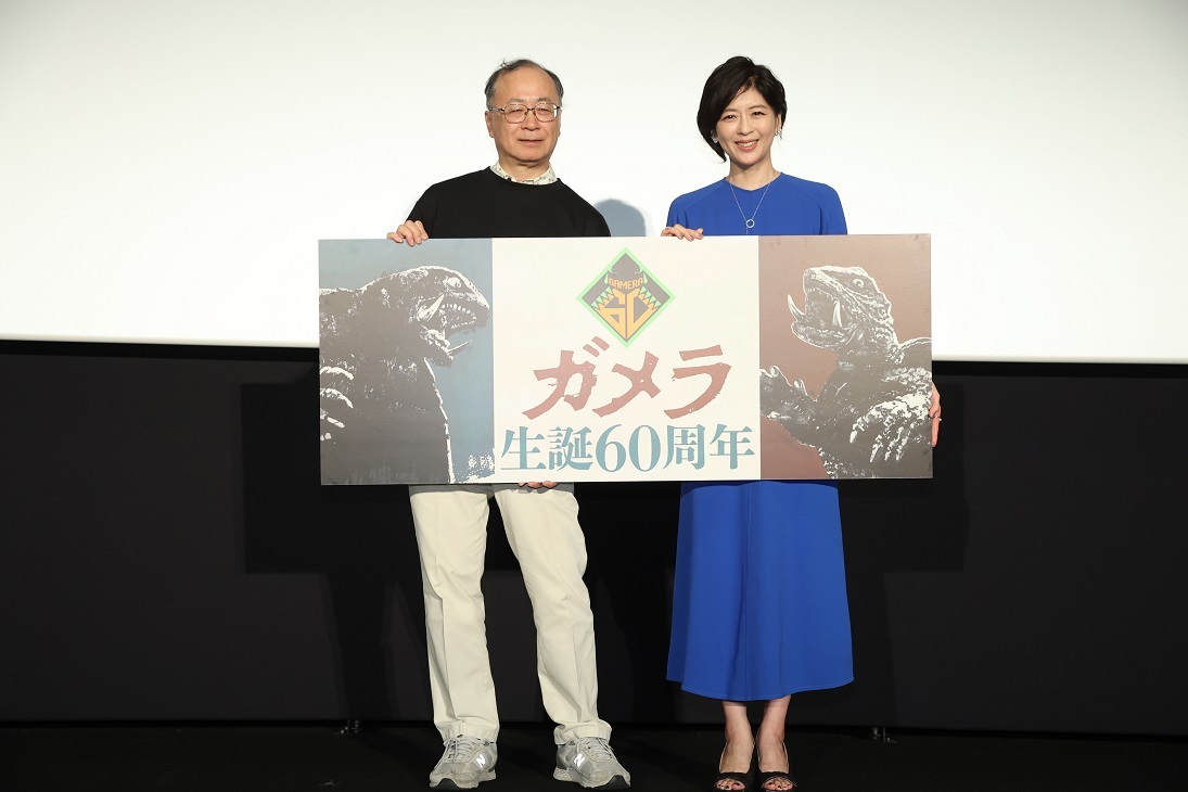 中山忍”ガメラ愛”と姉中山美穂さんの想い出告白　ガメラ生誕60周年「ガメラ　大怪獣空中決戦」復活上映記念舞台挨拶に登壇